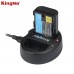Kingma LP-E6 Dual Battery With Battery Charge for Canon 5DRS, 5D Mark II, III, IV, 80D, 70D, 7D2, 7D, 60D, 6D